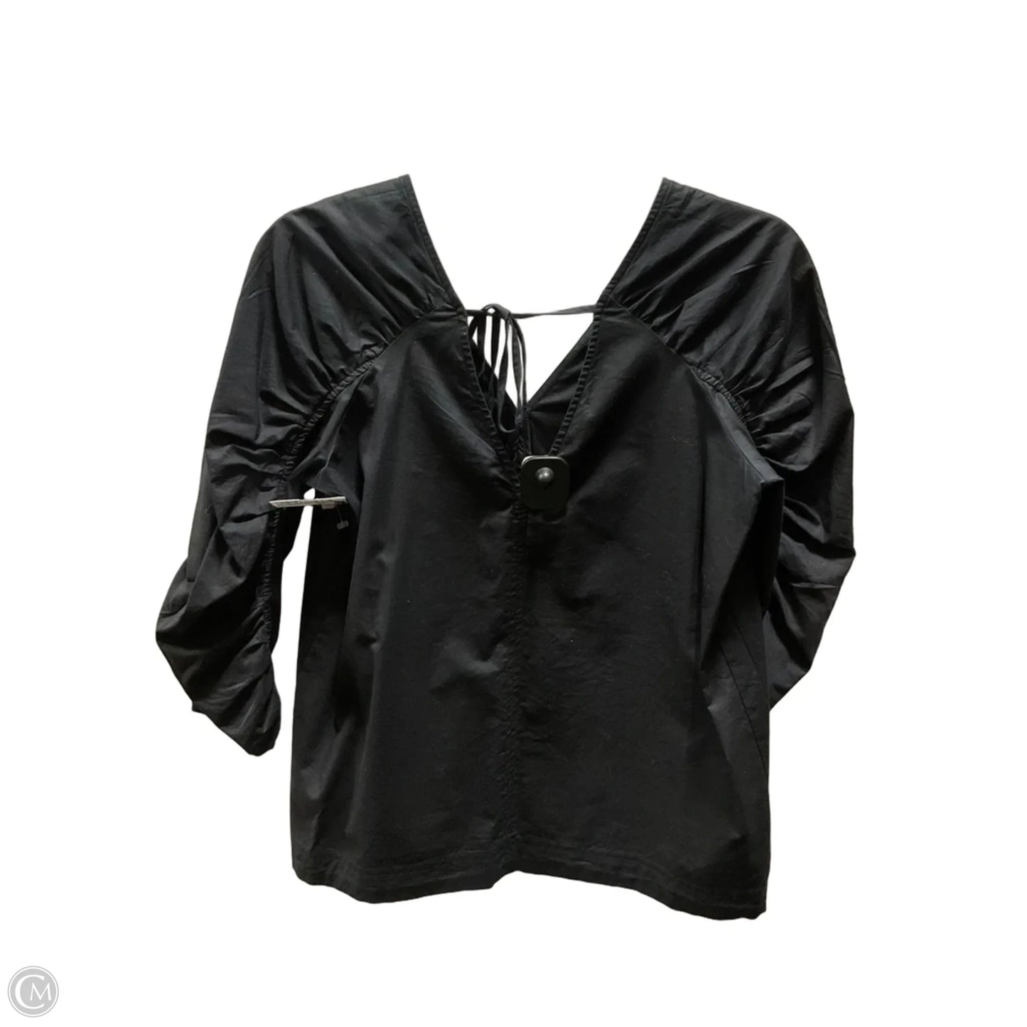 Top 3/4 Sleeve By Loft In Black, Size: S