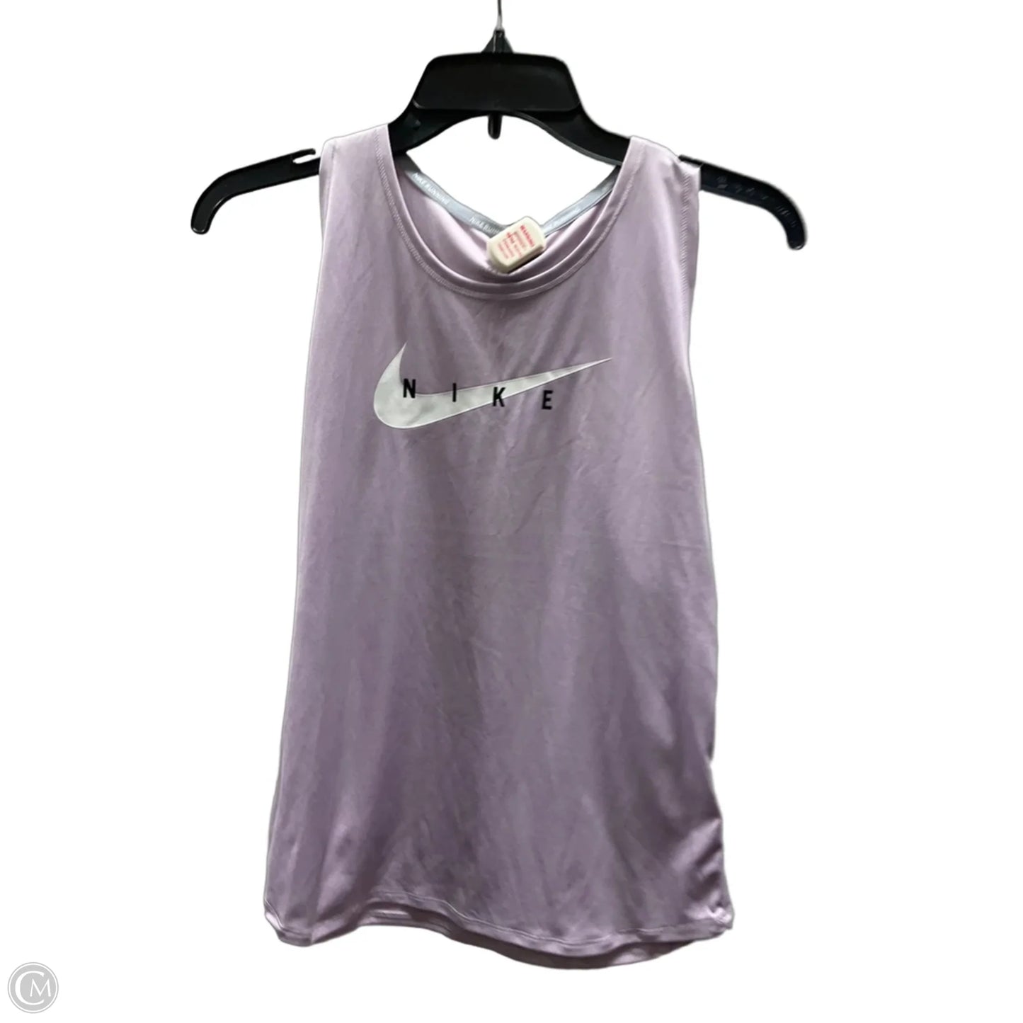 Athletic Tank Top By Nike Apparel In Purple, Size: S