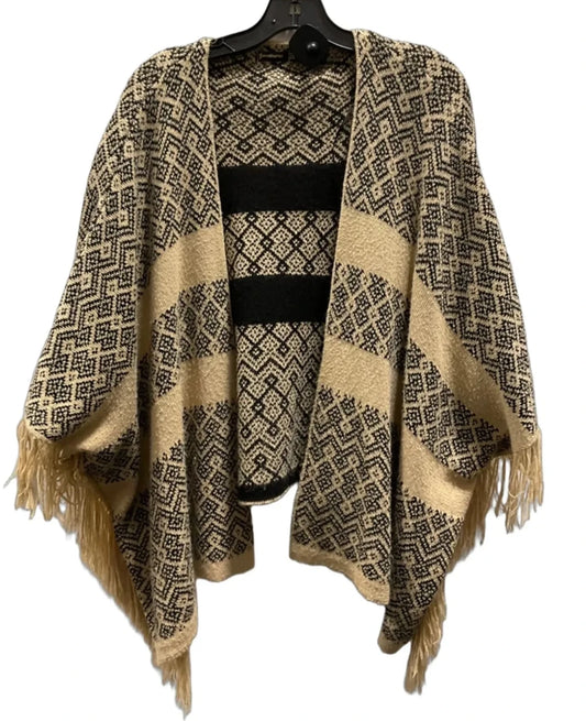 Cardigan By Stradivarius In Black & Tan, Size: M