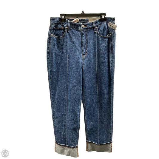 Jeans Straight By On 34th In Blue Denim, Size: 16