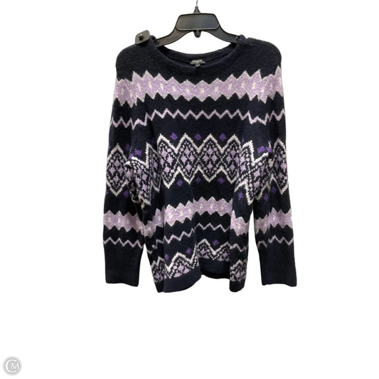 Sweater By Talbots In Multi-colored, Size: 1x