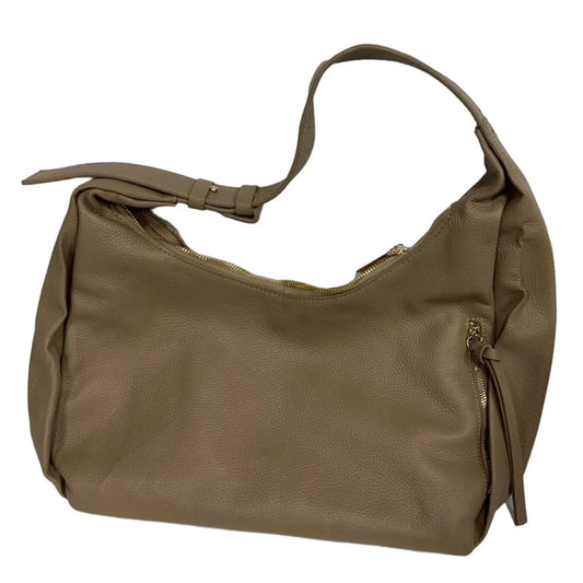 Handbag Leather By Cma, Size: Medium