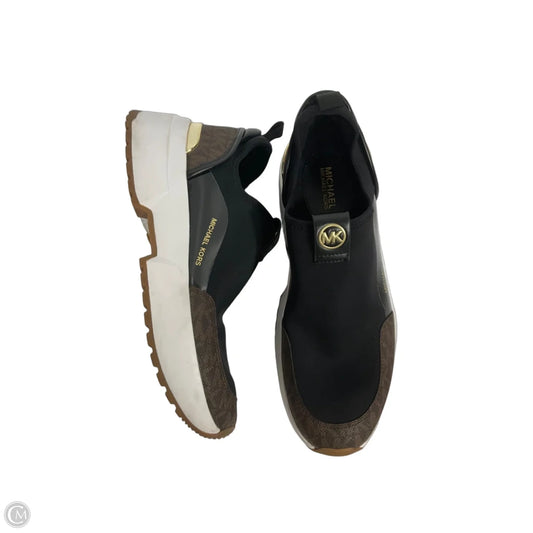Shoes Flats By Michael By Michael Kors In Black & Brown, Size: 7.5