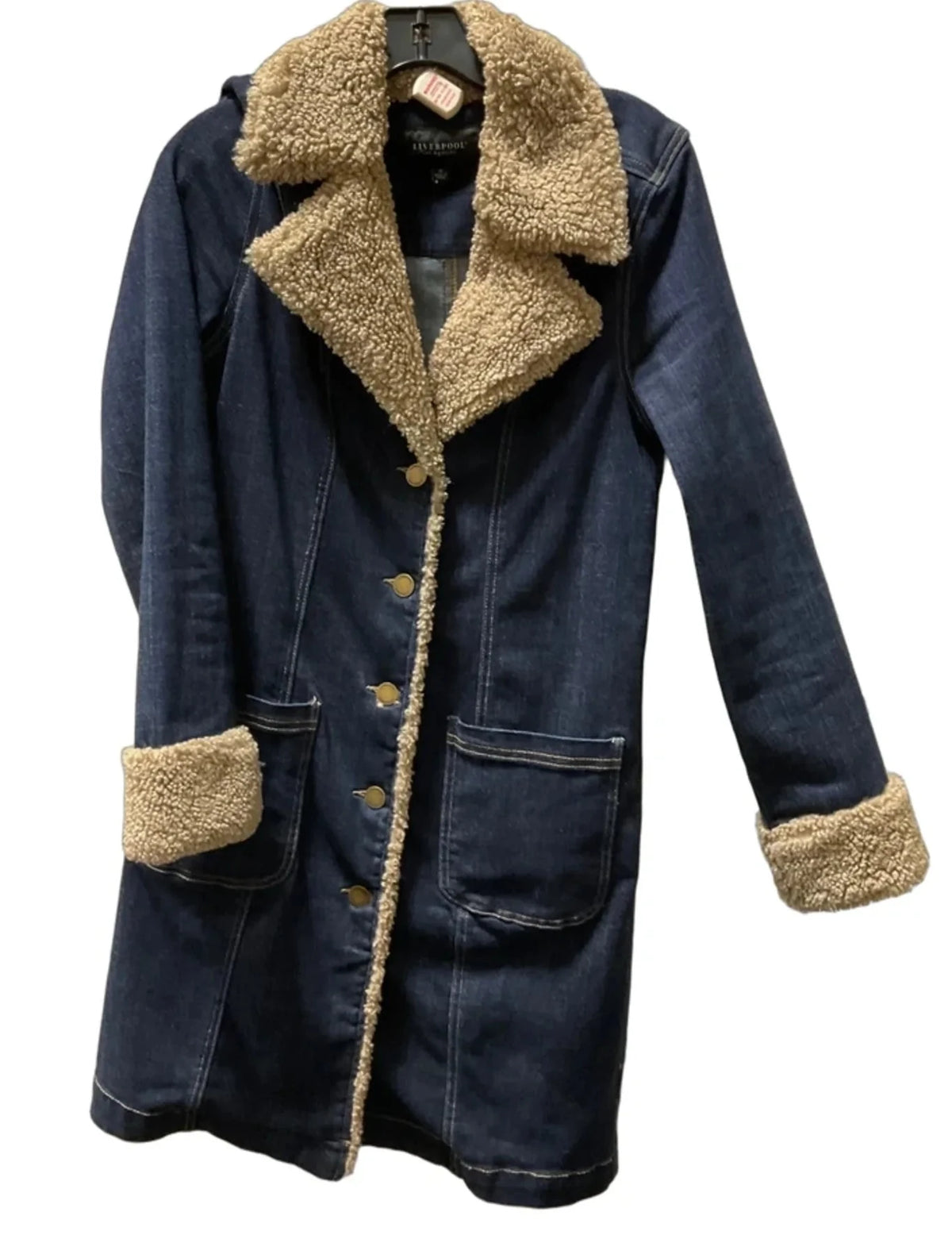 Jacket Other By Liverpool In Blue, Size: M