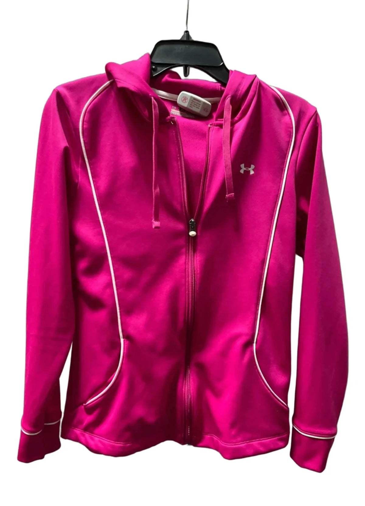Athletic Jacket By Under Armour In Pink, Size: S