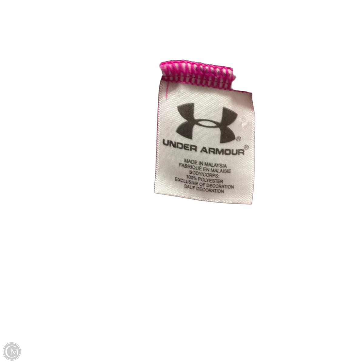 Athletic Jacket By Under Armour In Pink, Size: S