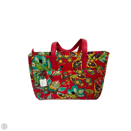 Handbag By Vera Bradley, Size: Large
