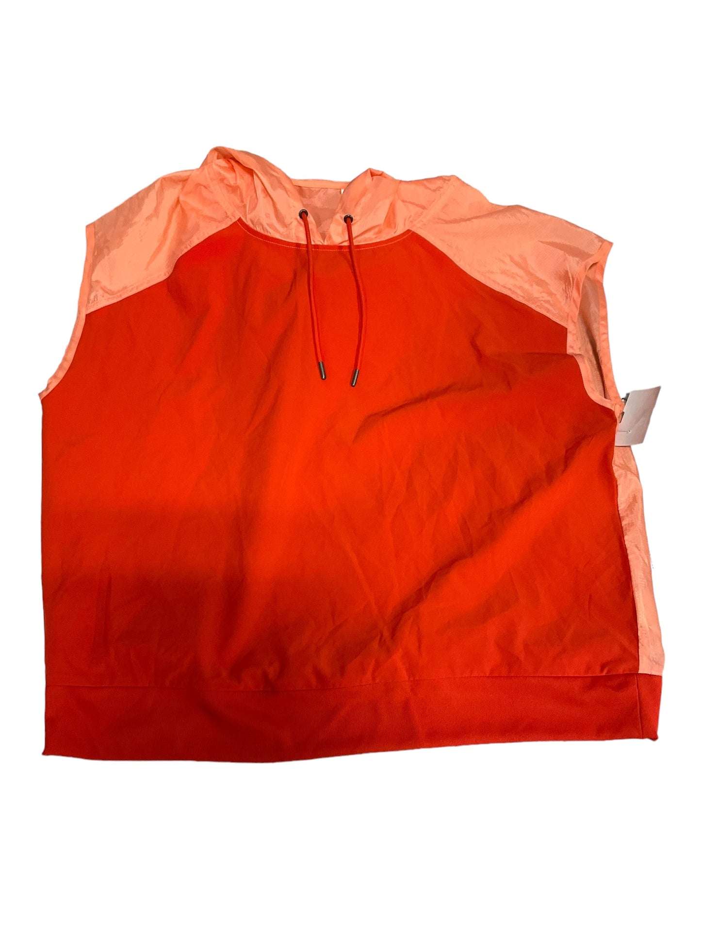 Orange Athletic Top Short Sleeve Avia, Size S