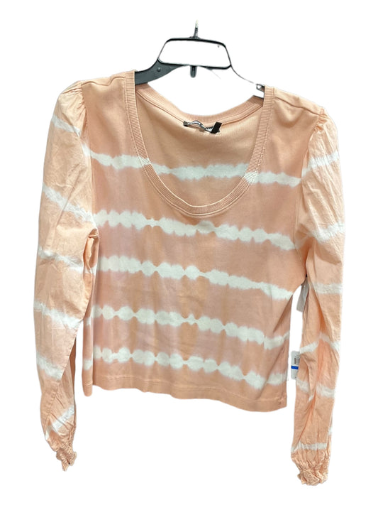 Peach Top Long Sleeve Dkny, Size Xl