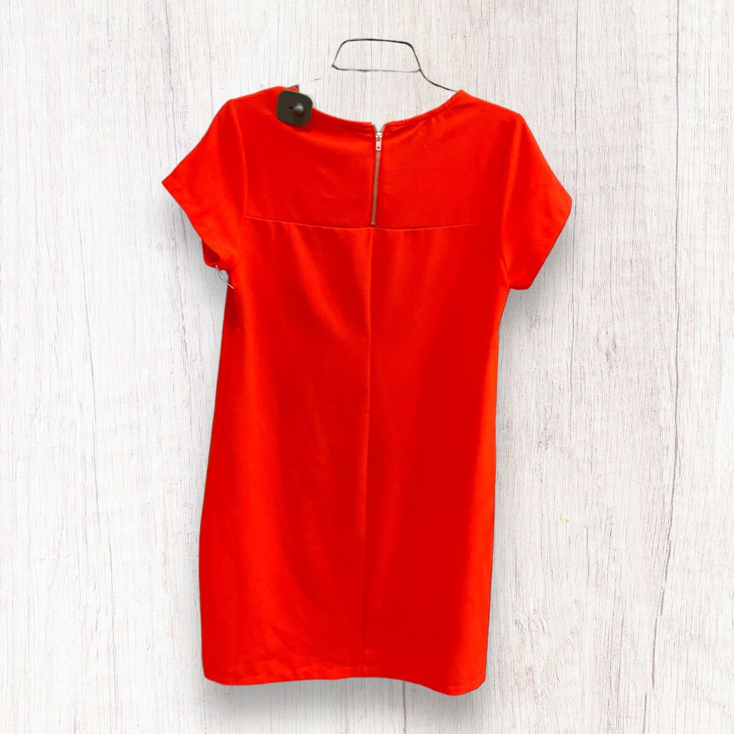 Orange Dress Casual Midi Chelsea 28, Size M