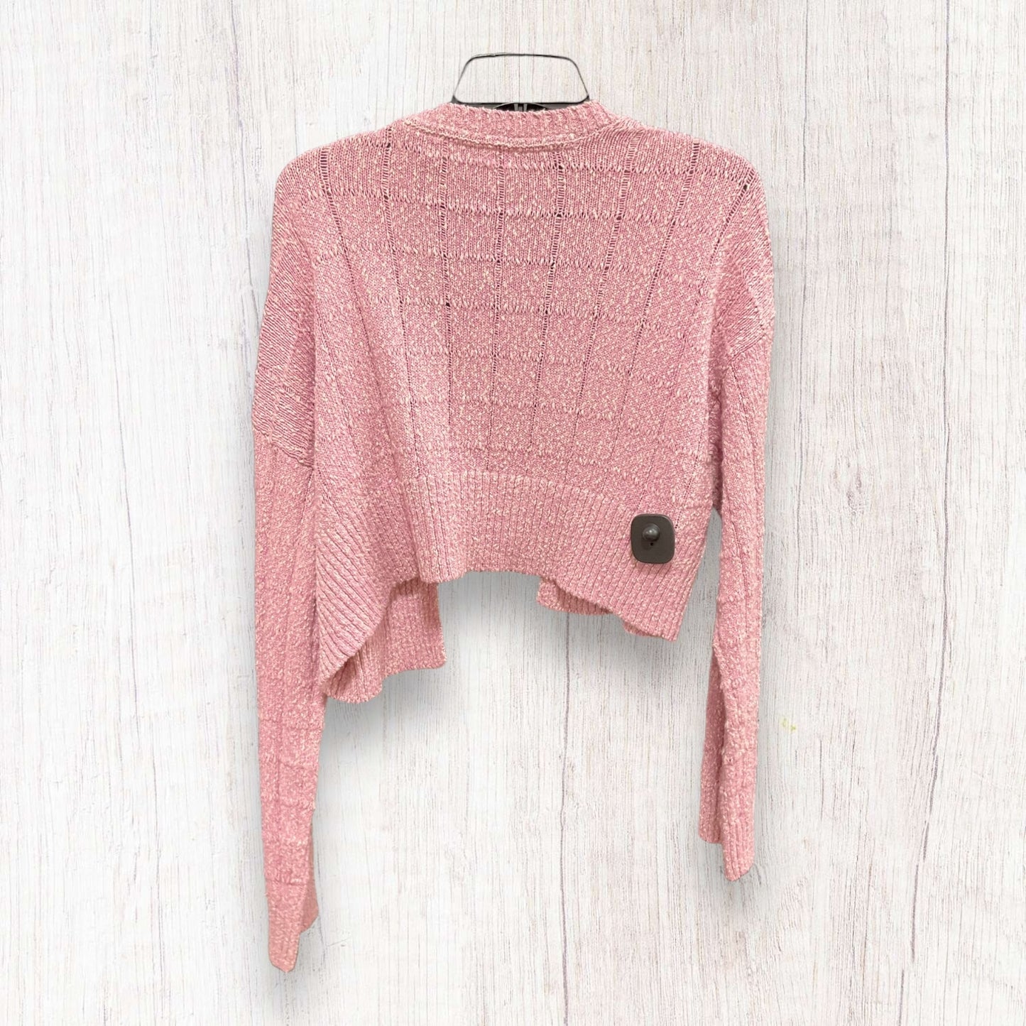 Pink Sweater Cardigan Free People, Size Xl