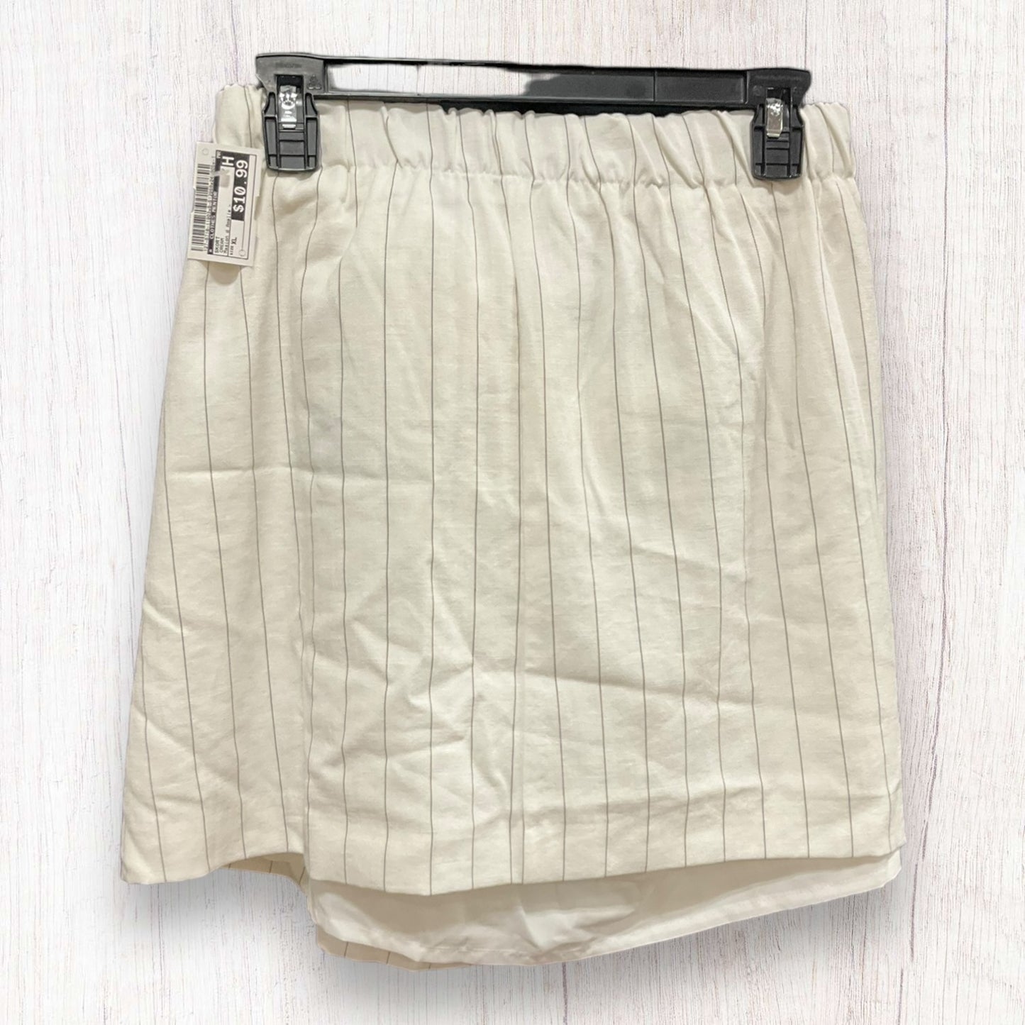 Cream Skort Clothes Mentor, Size Xl