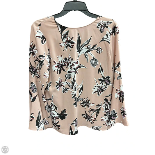 Top Long Sleeve By Fate In Pink & Purple, Size: S