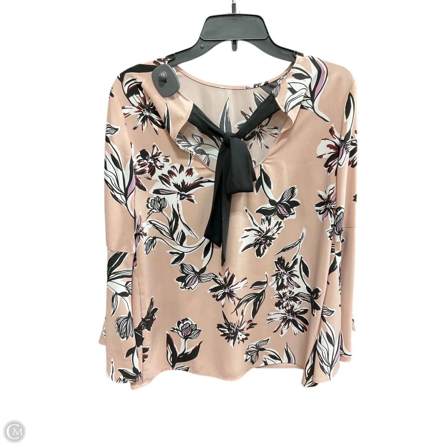 Top Long Sleeve By Fate In Pink & Purple, Size: S
