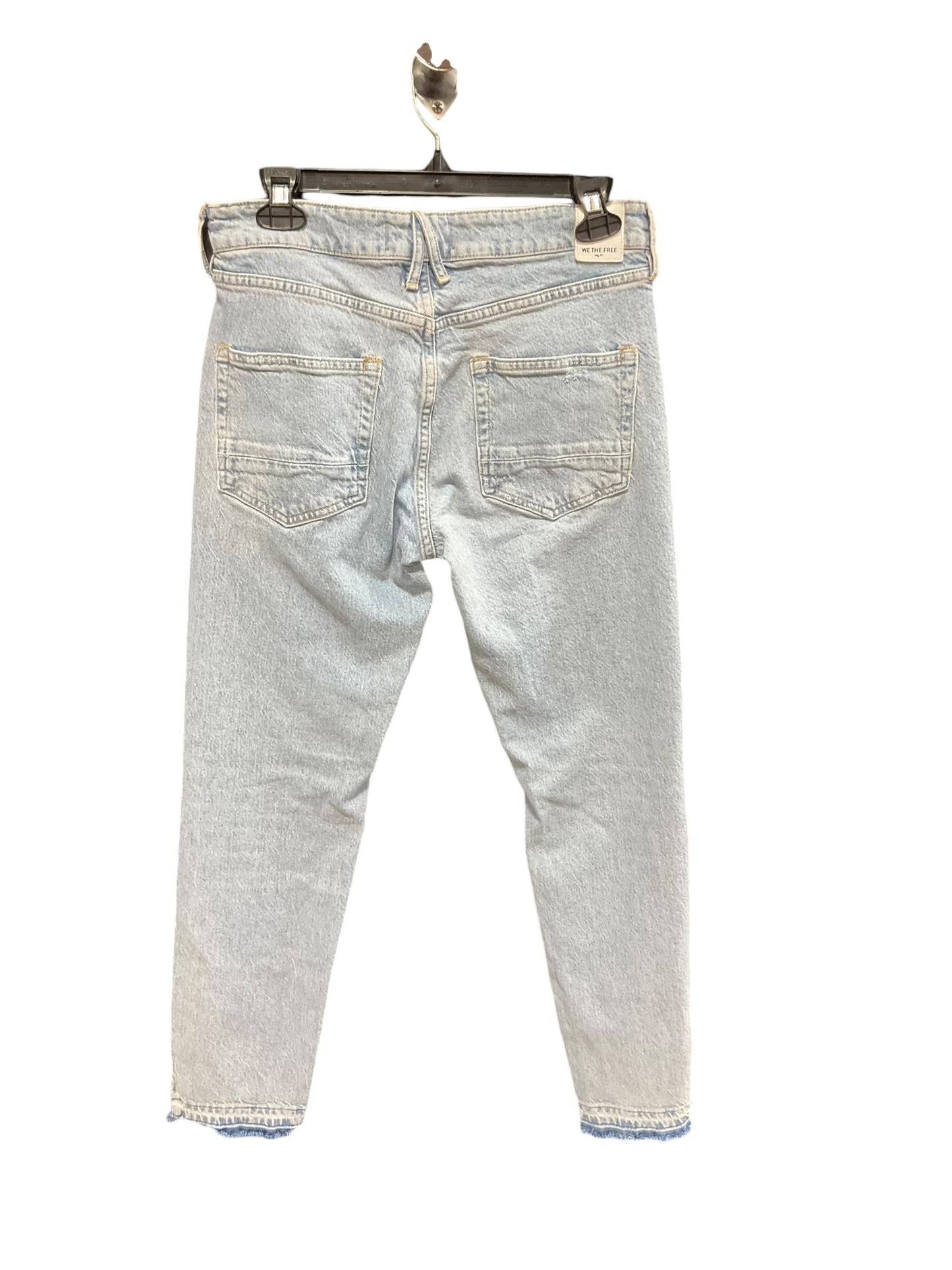 Jeans Straight By We The Free In Blue Denim, Size: 6