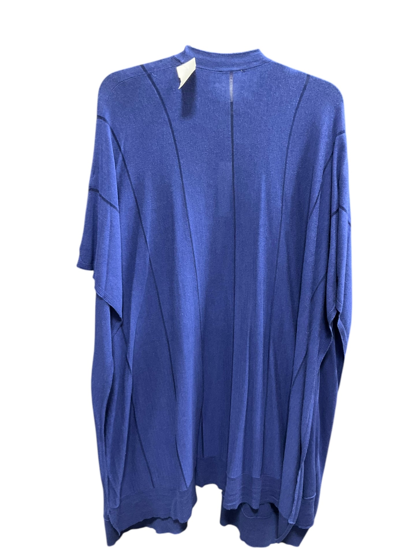 Shawl By Chicos In Blue, Size: Osfm