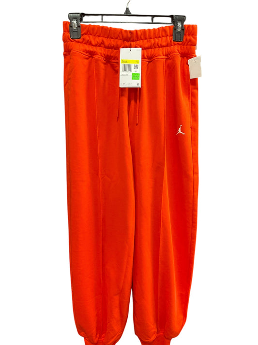 Athletic Pants By Nike Apparel In Orange, Size: S