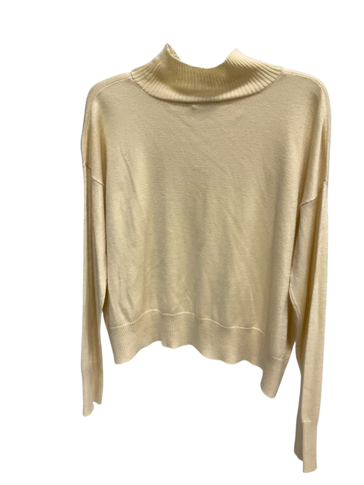 Sweater By Double Zero In Cream, Size: L