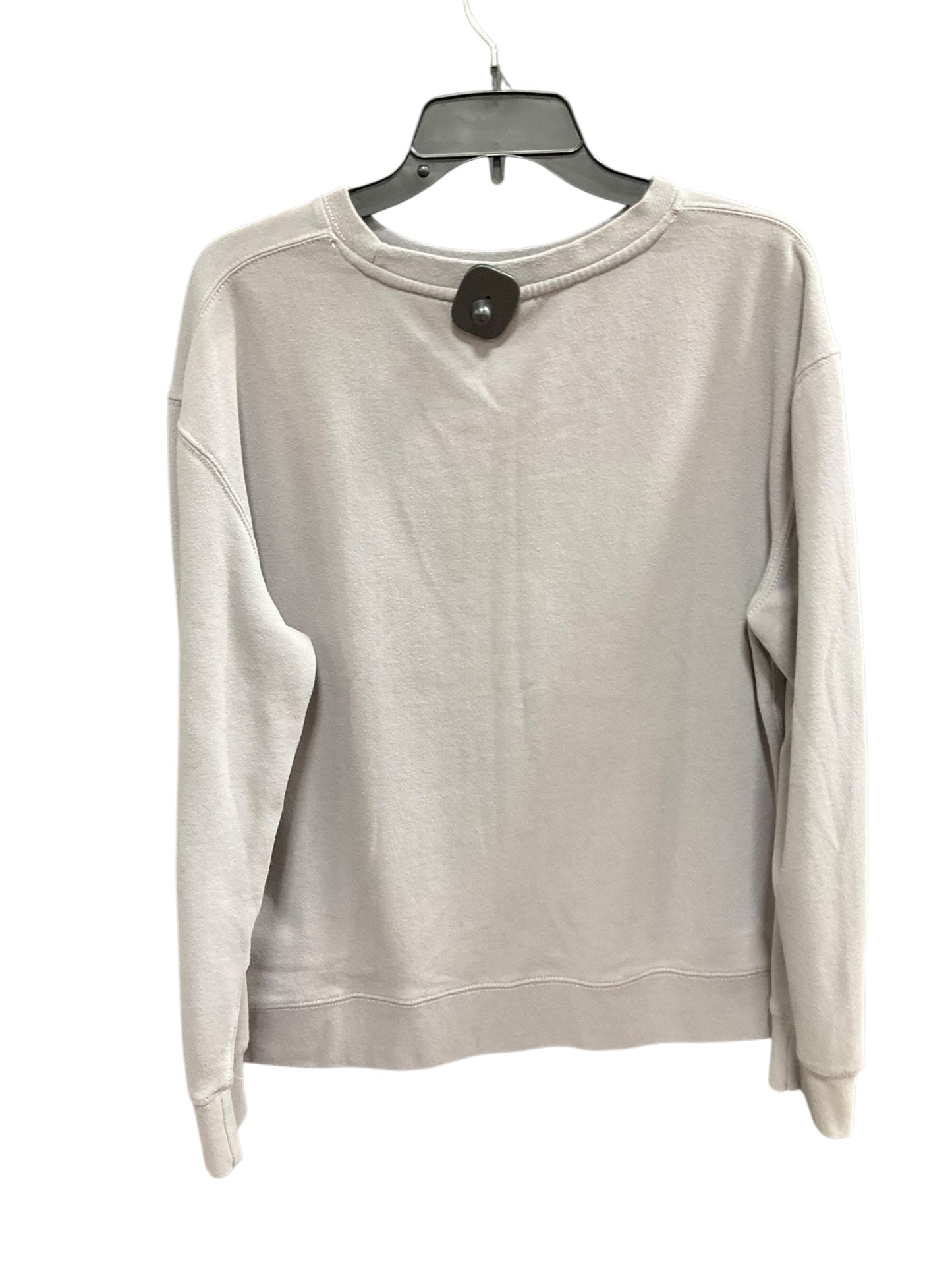 Sweatshirt Crewneck By Clothes Mentor In Grey, Size: M