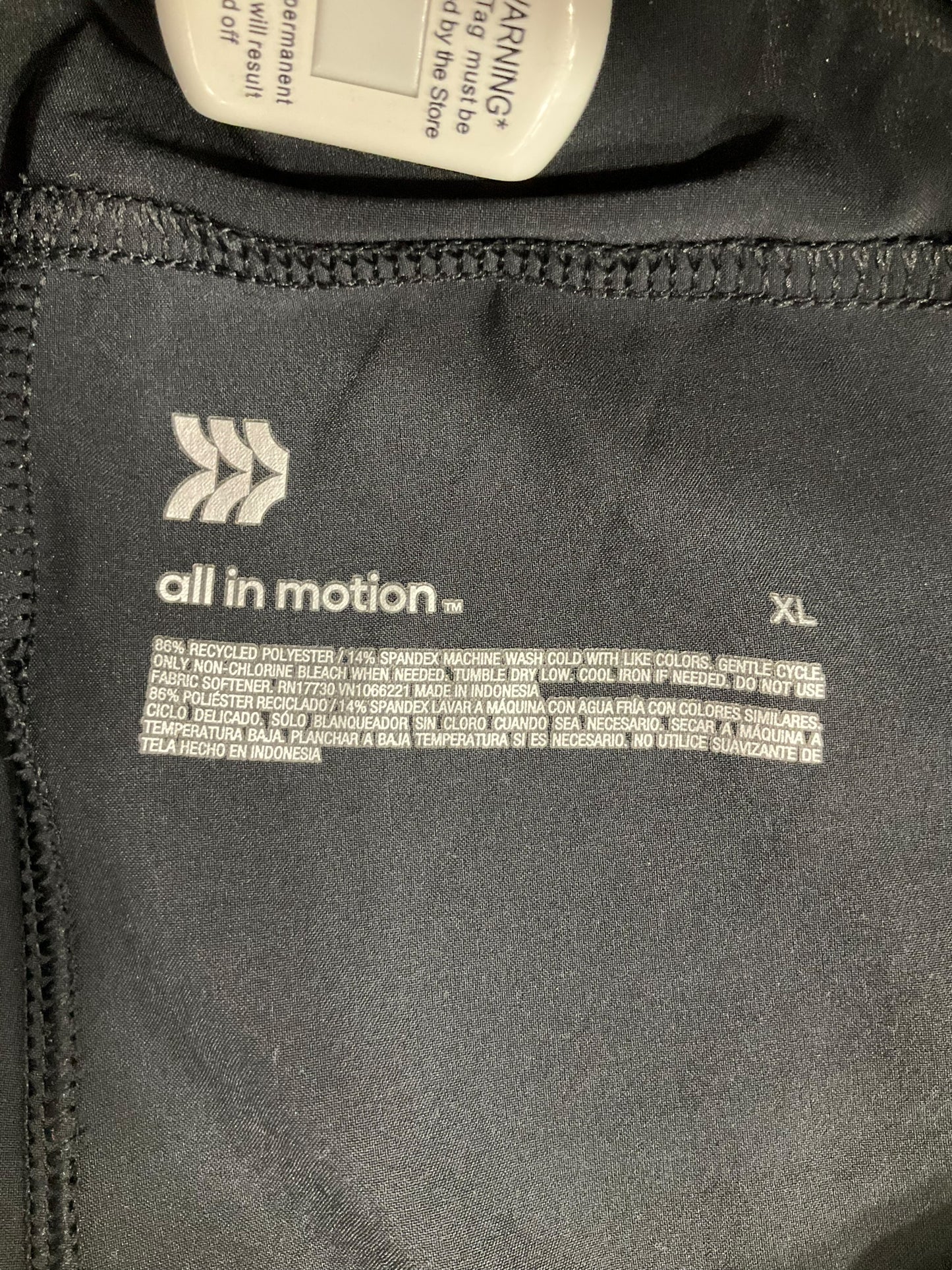 Athletic Pants By All In Motion In Black, Size: Xl