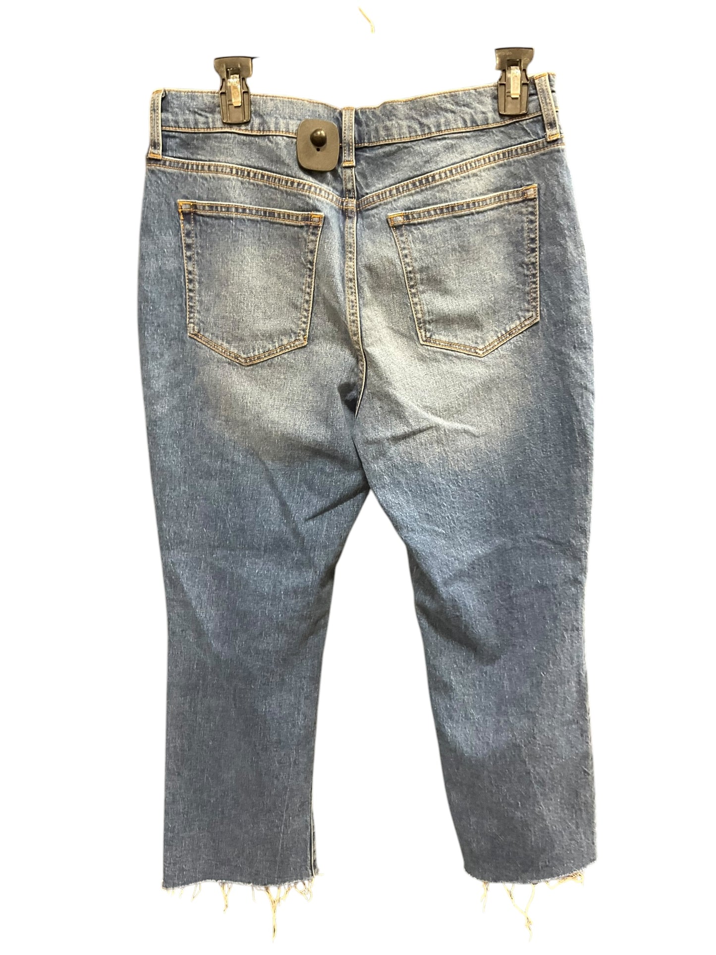 Jeans Cropped By J. Crew In Blue, Size: 8