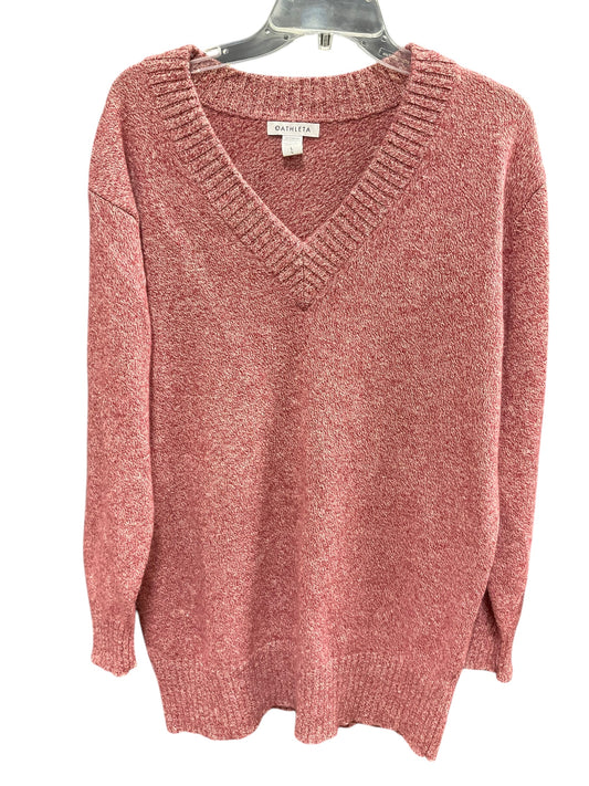 Sweater By Athleta In Red, Size: L