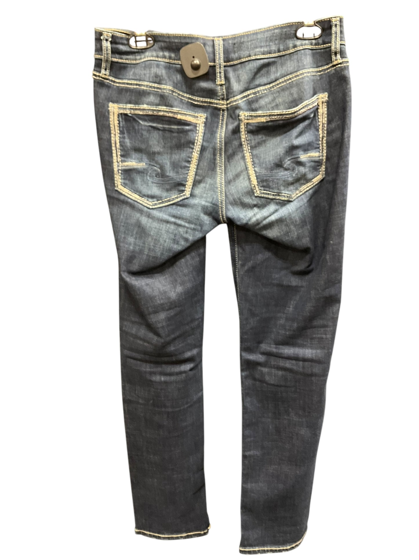 Jeans Straight By Silver In Blue, Size: 6