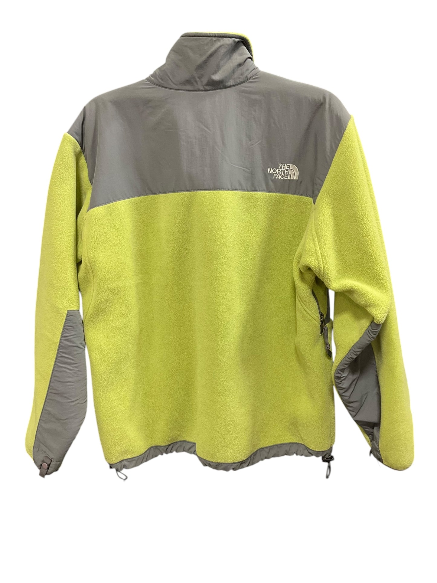 Jacket Fleece By The North Face In Green & Grey, Size: L