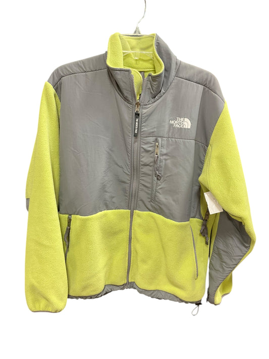 Jacket Fleece By The North Face In Green & Grey, Size: L