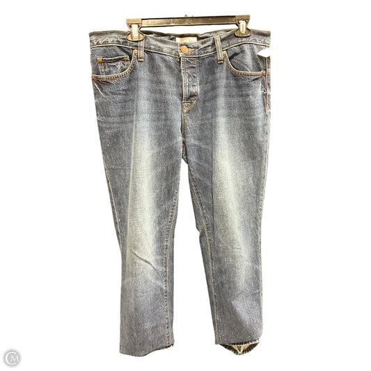 Jeans Cropped By Loft In Blue, Size: 10