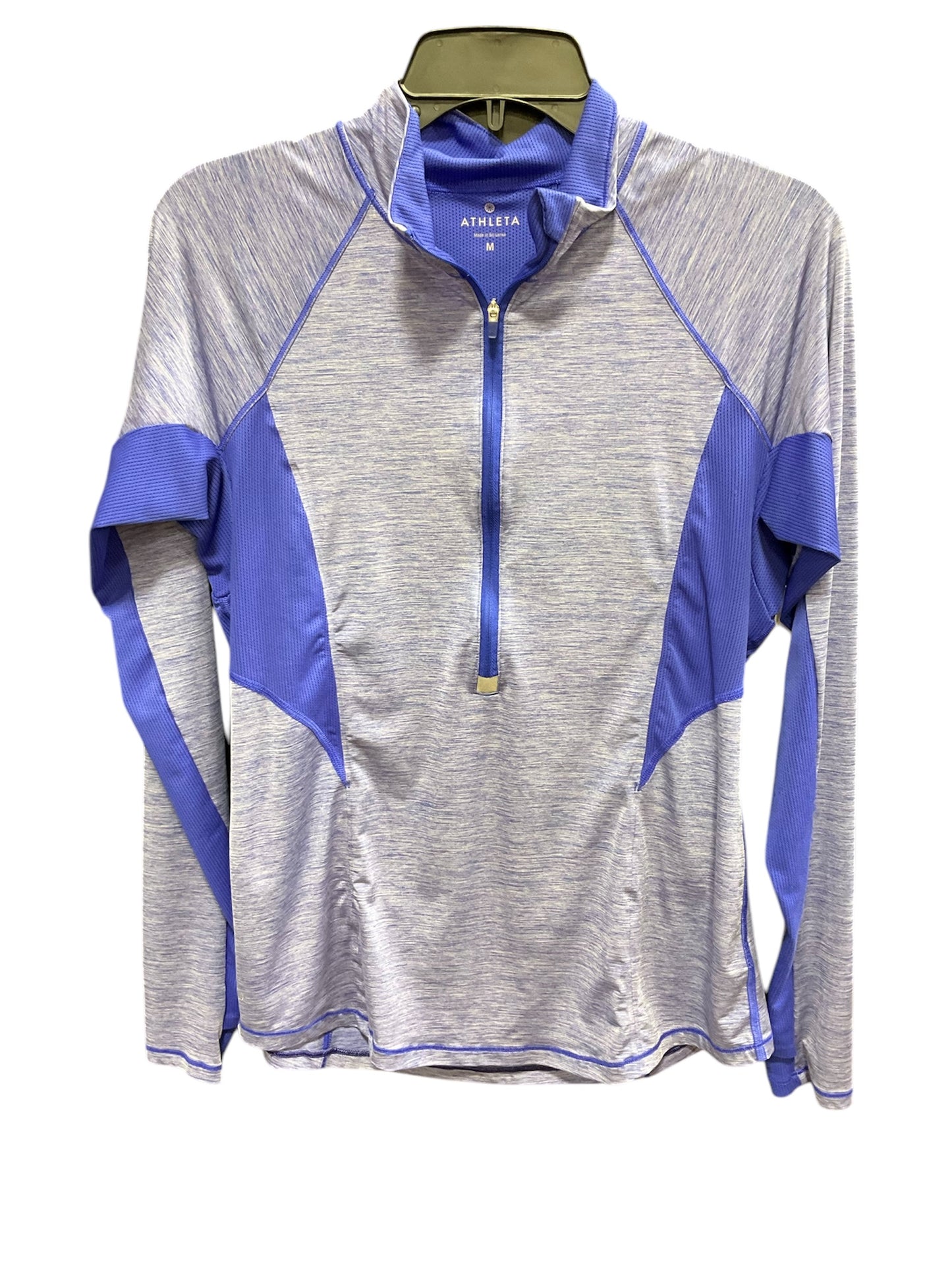 Athletic Jacket By Athleta In Blue, Size: M