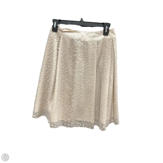 Skirt Midi By Clothes Mentor In Beige, Size: M
