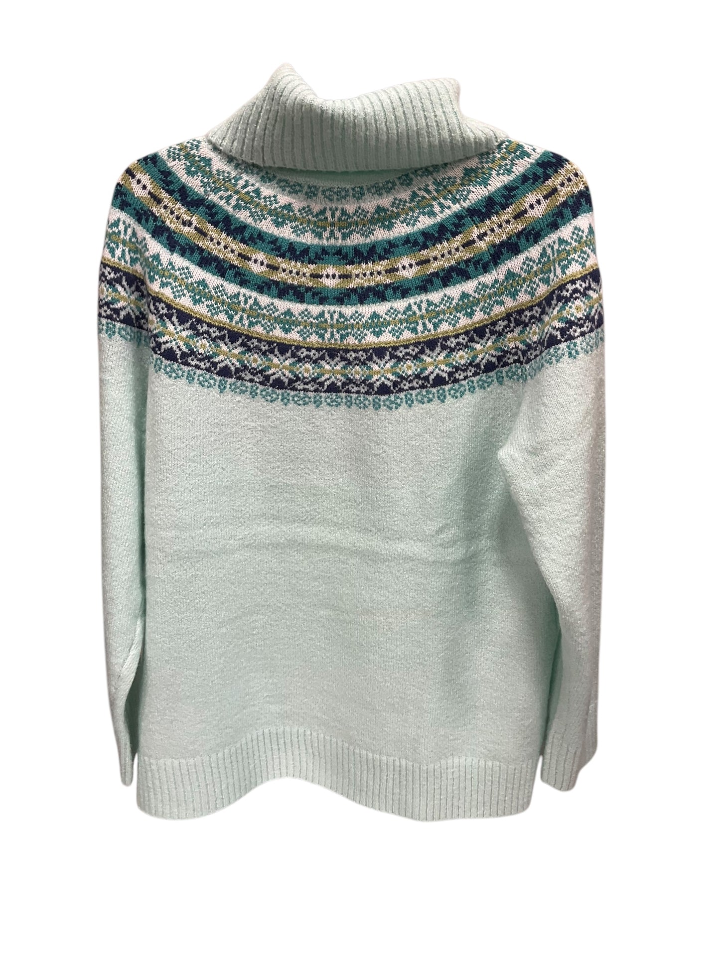 Sweater By Cj Banks In Aqua, Size: Xl