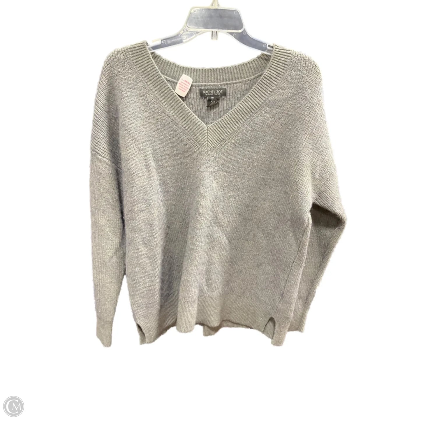Sweater By Rachel Zoe In Green & Purple, Size: L