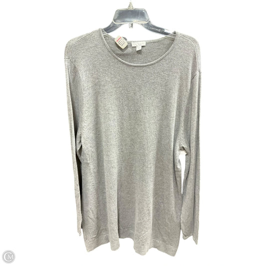 Sweater By J. Jill In Grey, Size: Xl