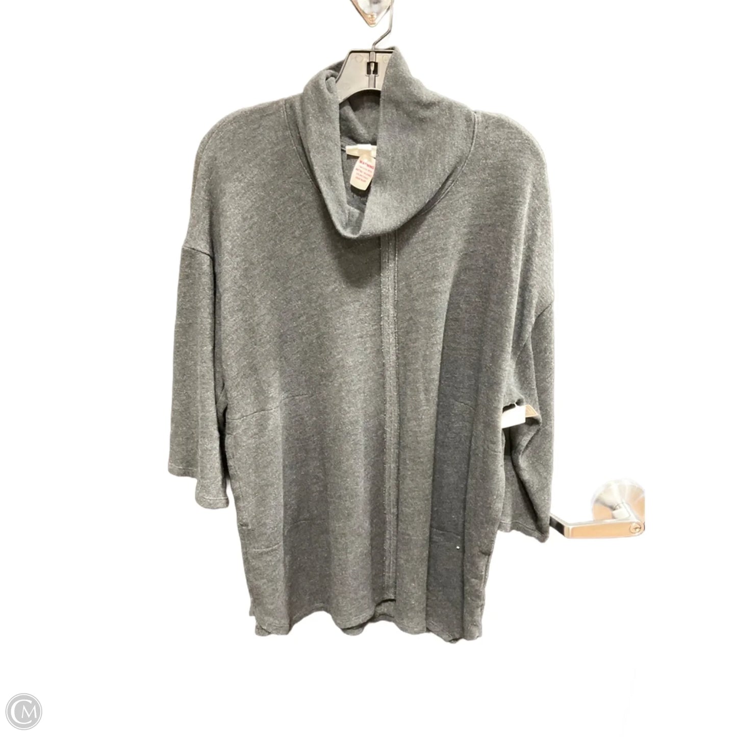 Sweater By Pure Jill In Grey, Size: Xs