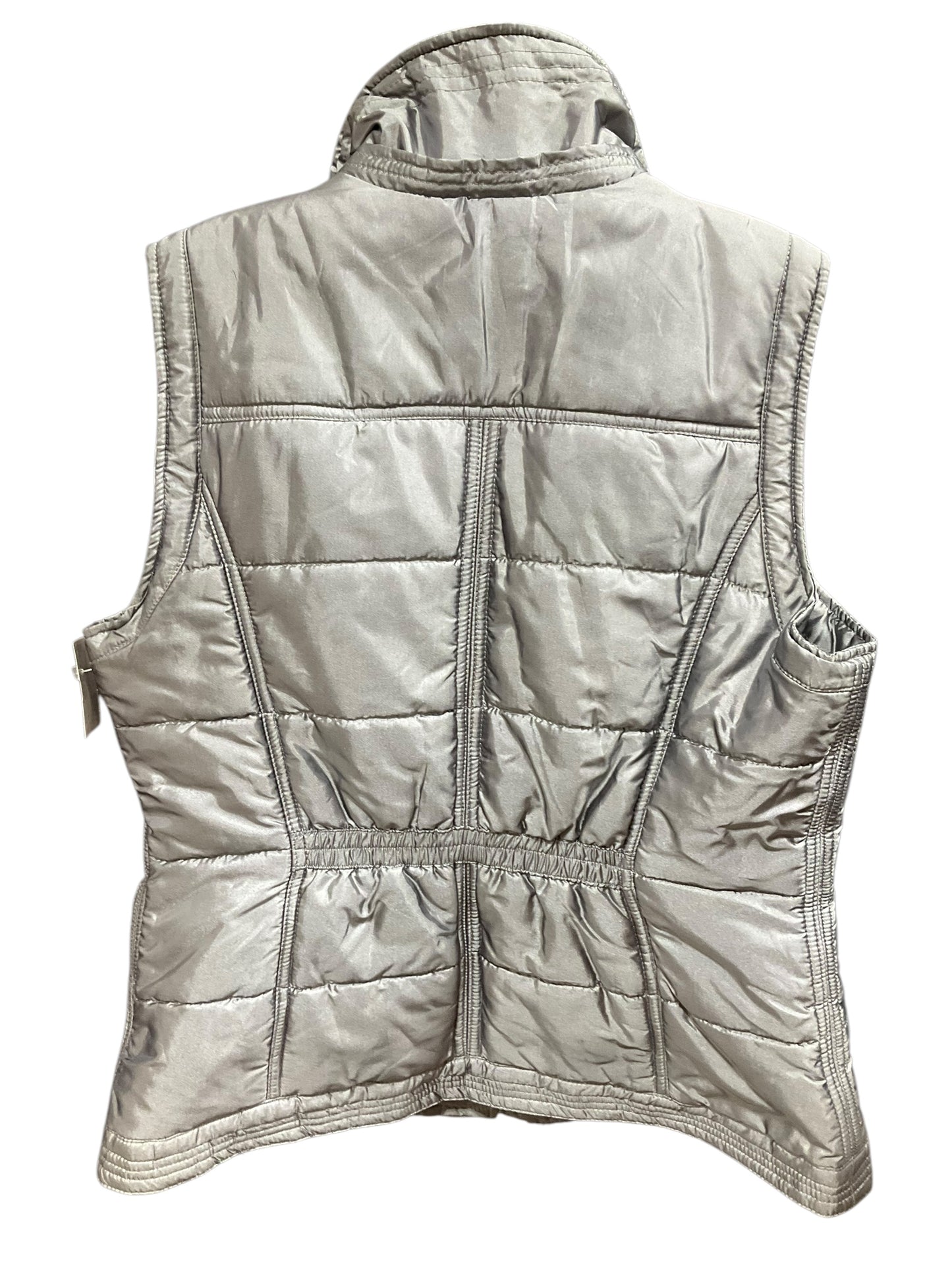 Vest Puffer & Quilted By New York And Co In Silver, Size: M