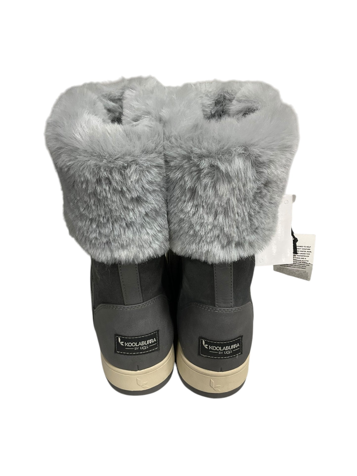 Boots Mid-calf Flats By Koolaburra By Ugg In Grey, Size: 7