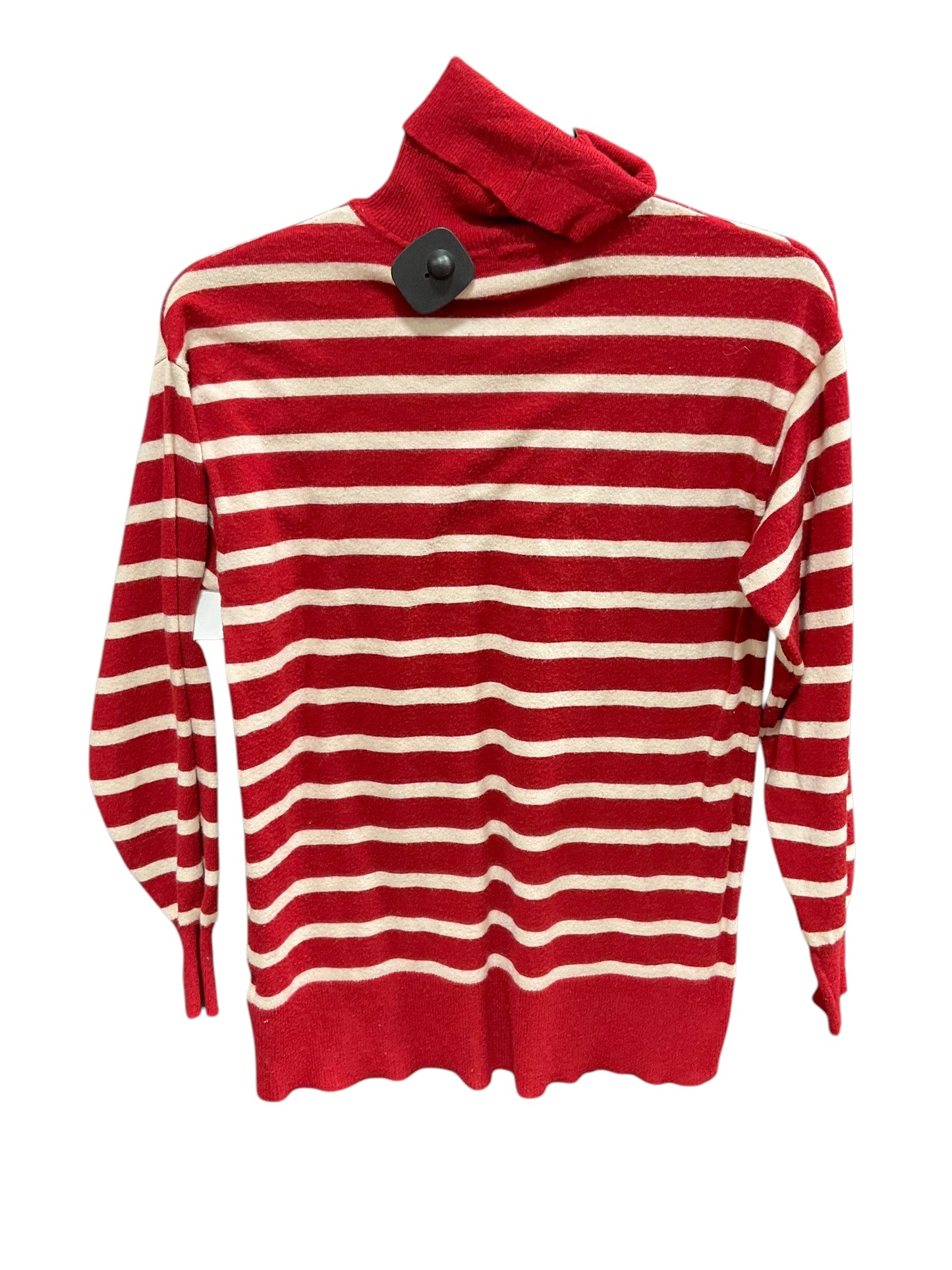 Sweater By Free Assembly In Cream & Red, Size: Xs