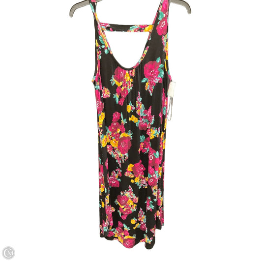 Dress Casual Midi By Maurices In Floral Print, Size: M
