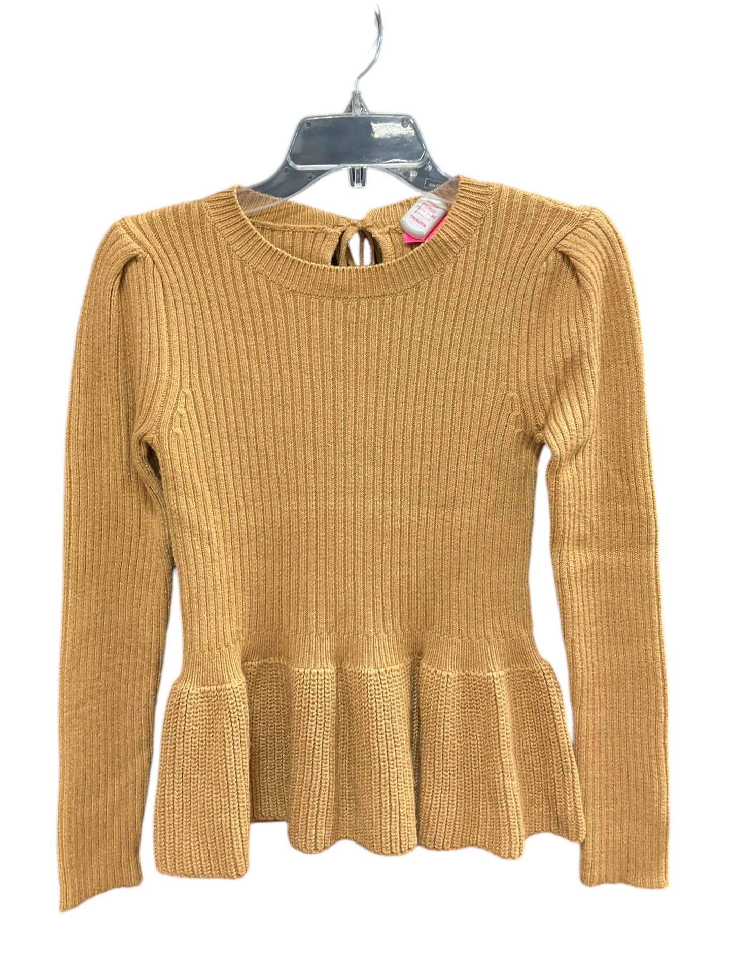 Sweater Designer By Lilly Pulitzer In Tan, Size: Xxs