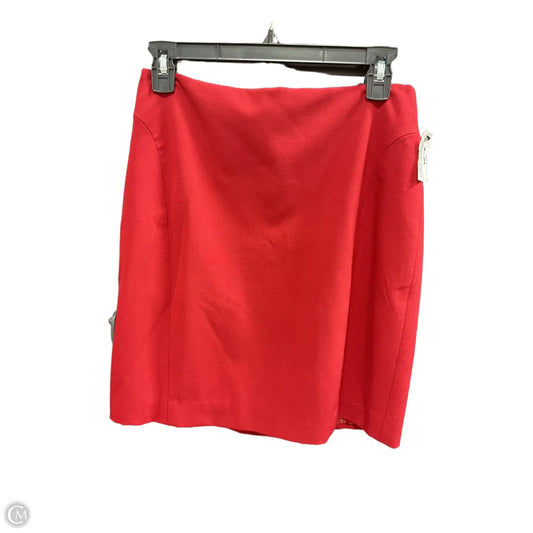 Skirt Midi By Apostrophe In Red, Size: 6