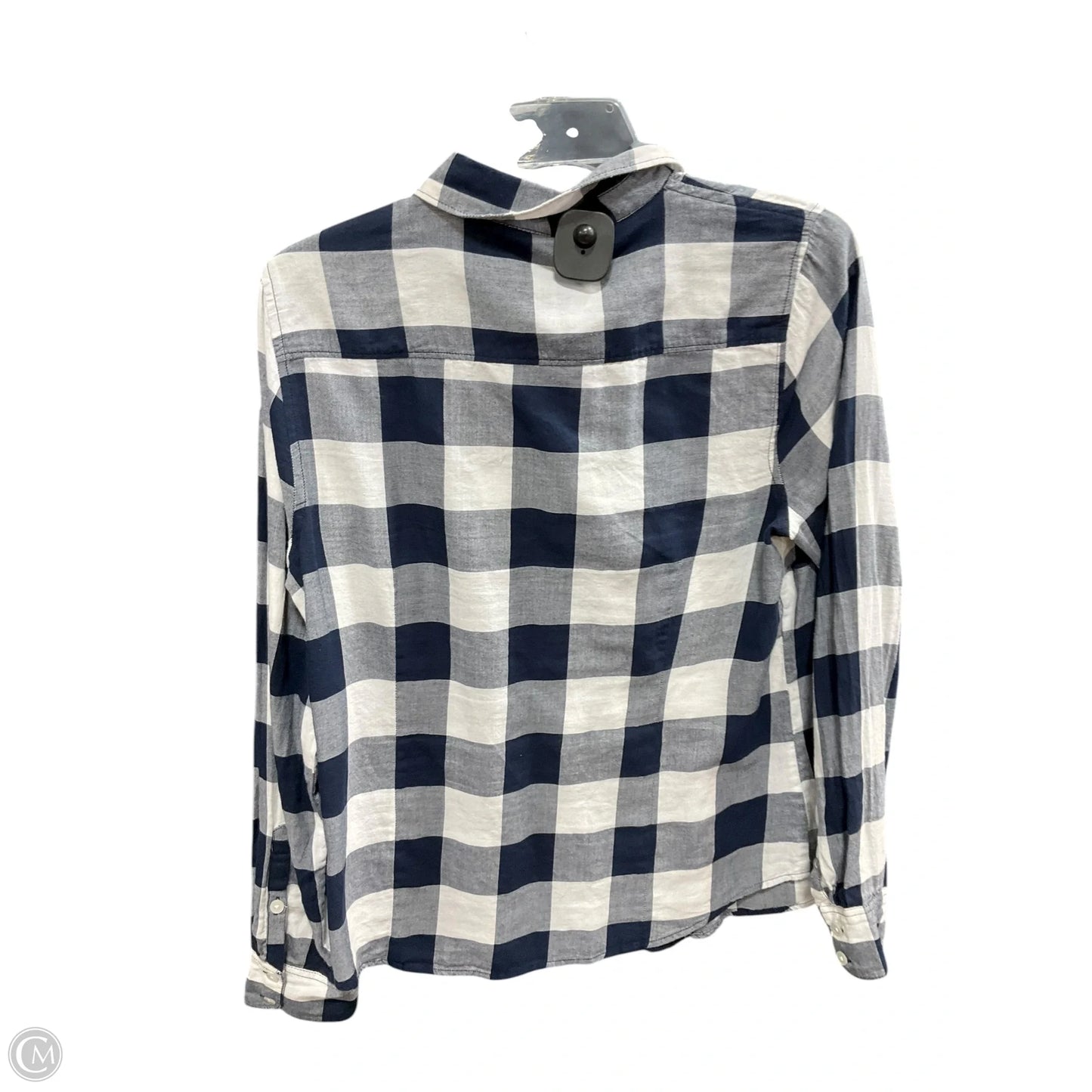 Blouse Long Sleeve By Crown And Ivy In Blue, Size: L