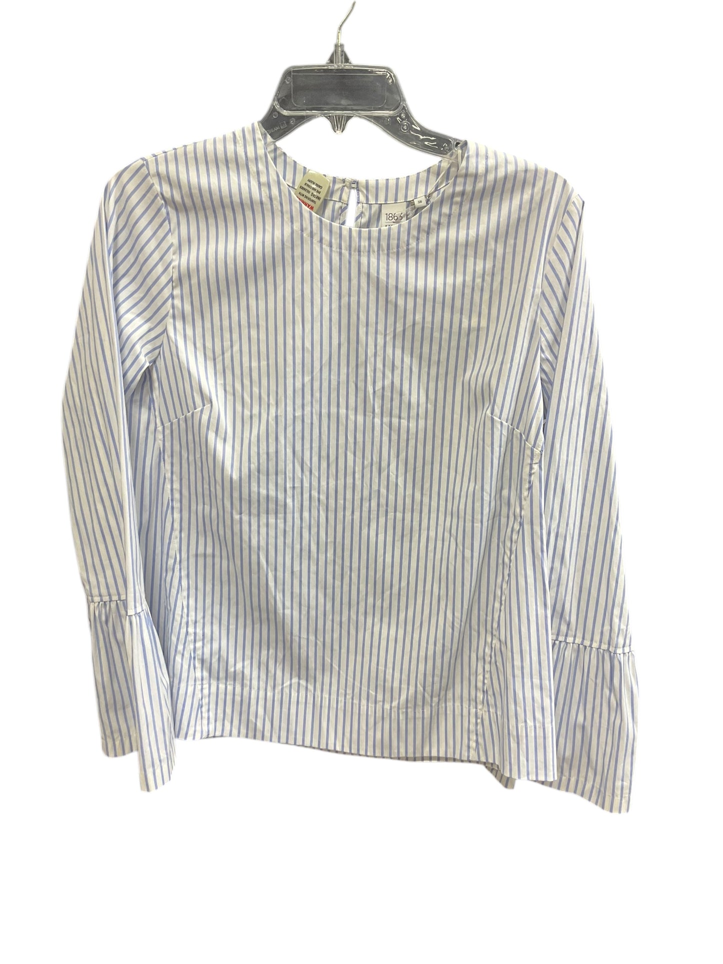 Top Long Sleeve By Clothes Mentor In Striped Pattern, Size: 6