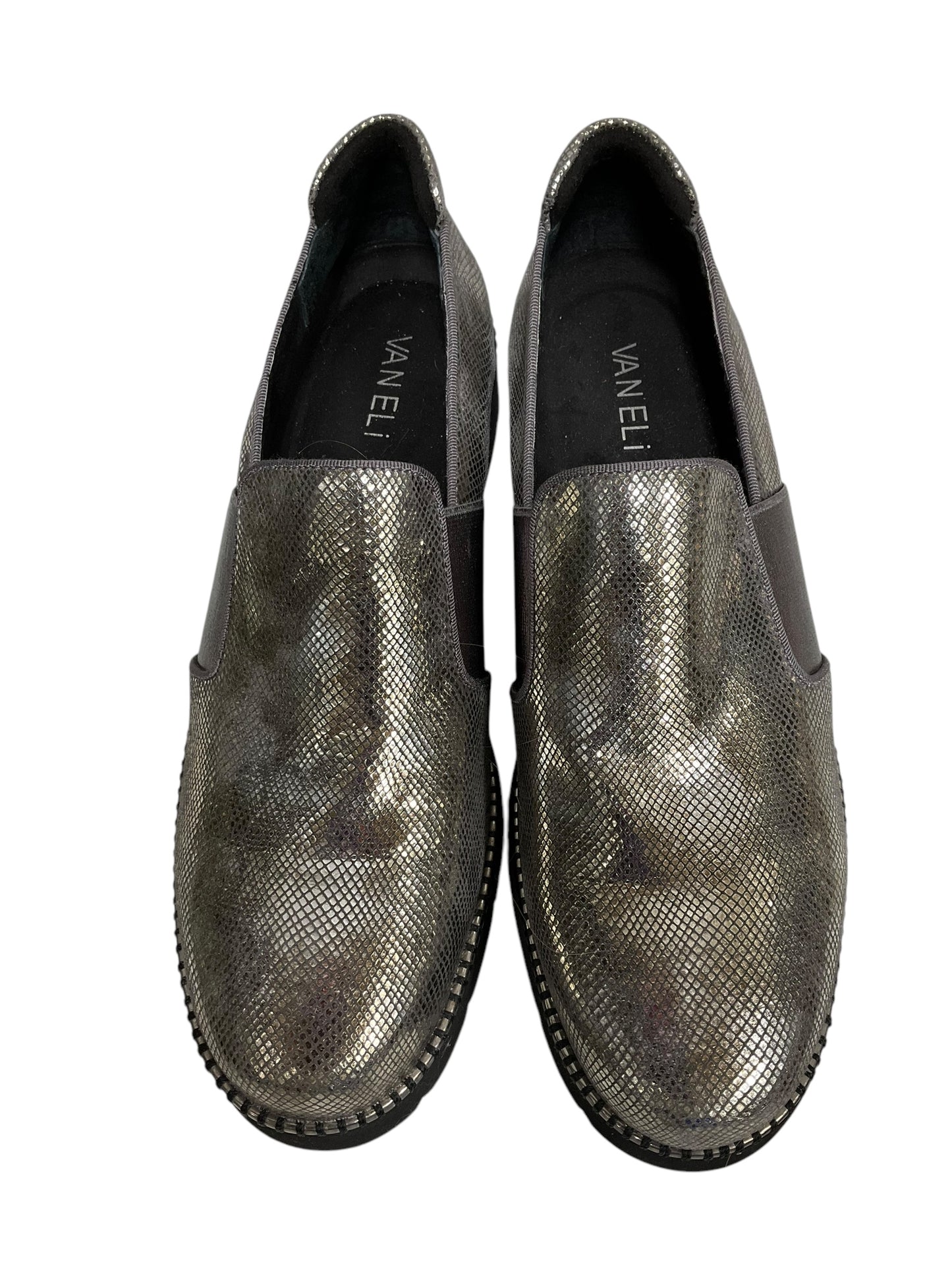Shoes Heels Platform By Vaneli In Silver, Size: 8