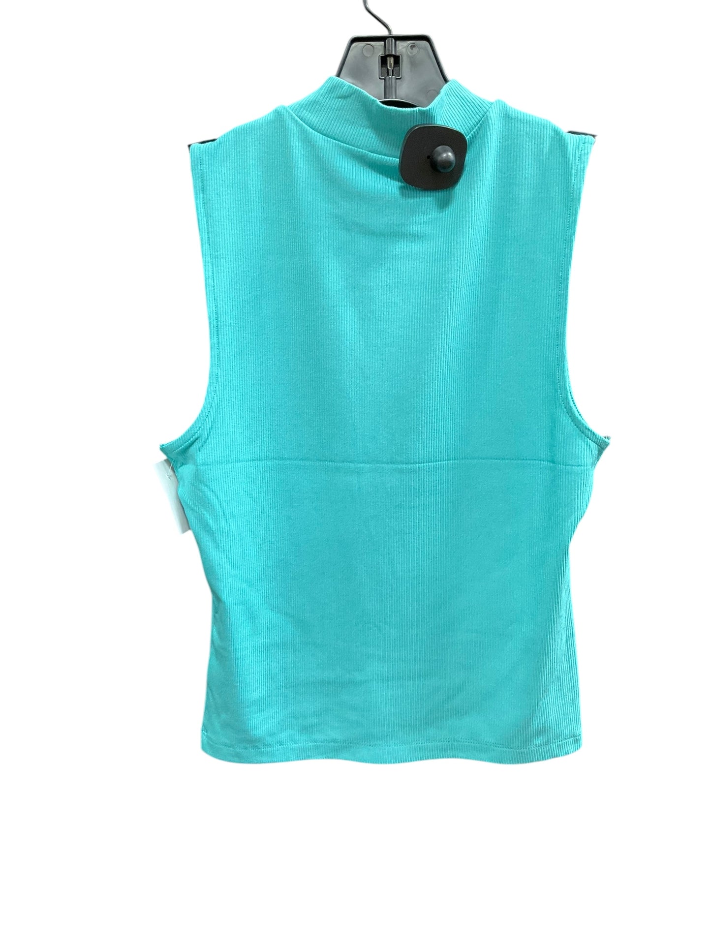 Top Sleeveless By Express In Aqua, Size: M