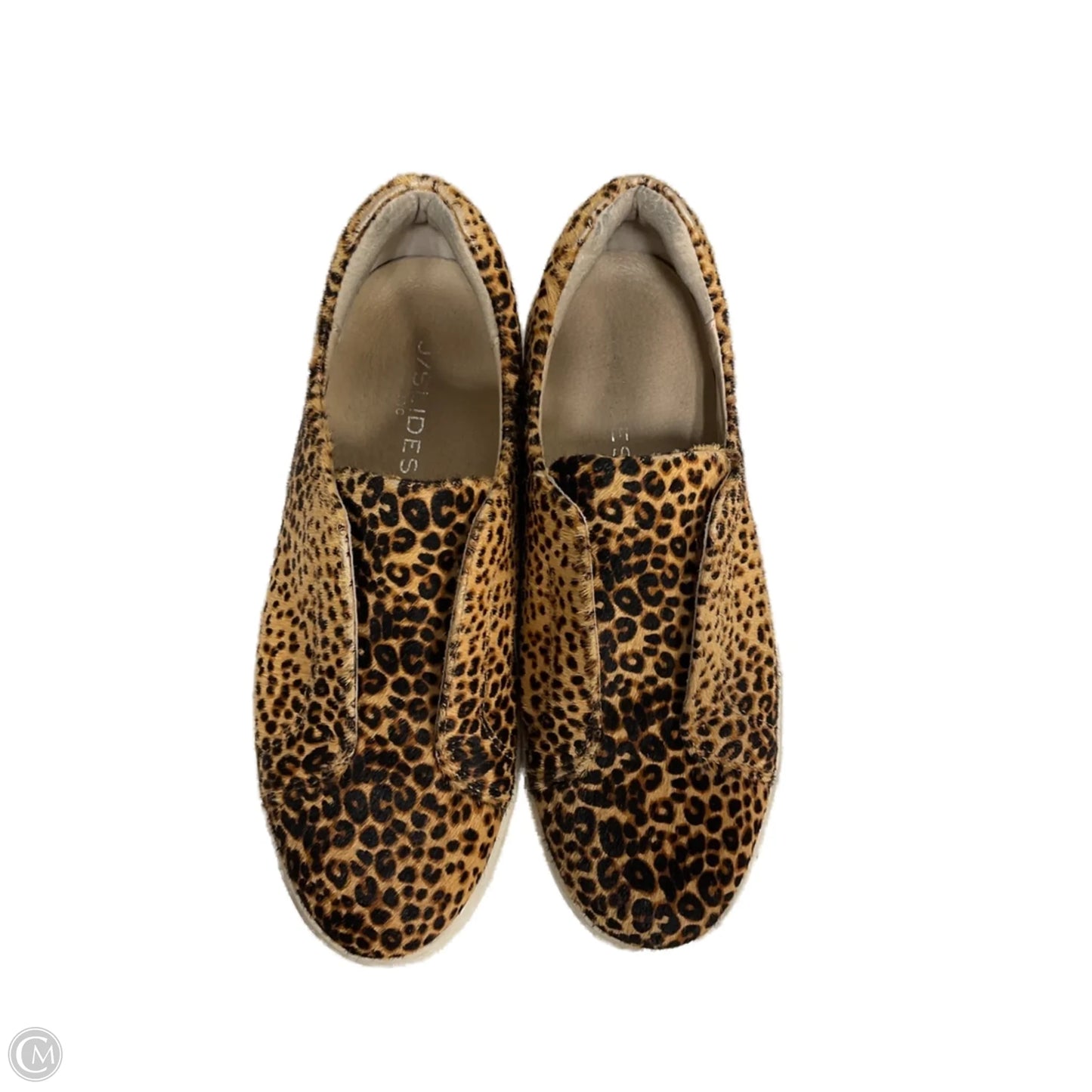 Shoes Flats By Clothes Mentor In Leopard Print, Size: 7.5