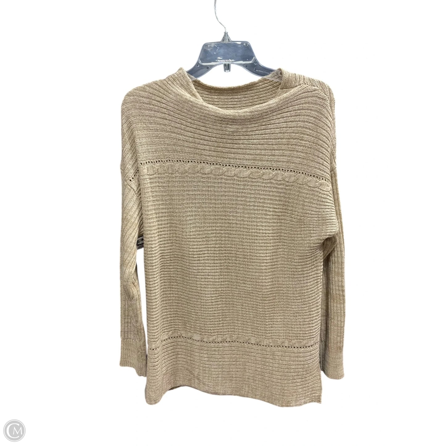 Sweater By Westport In Beige, Size: M