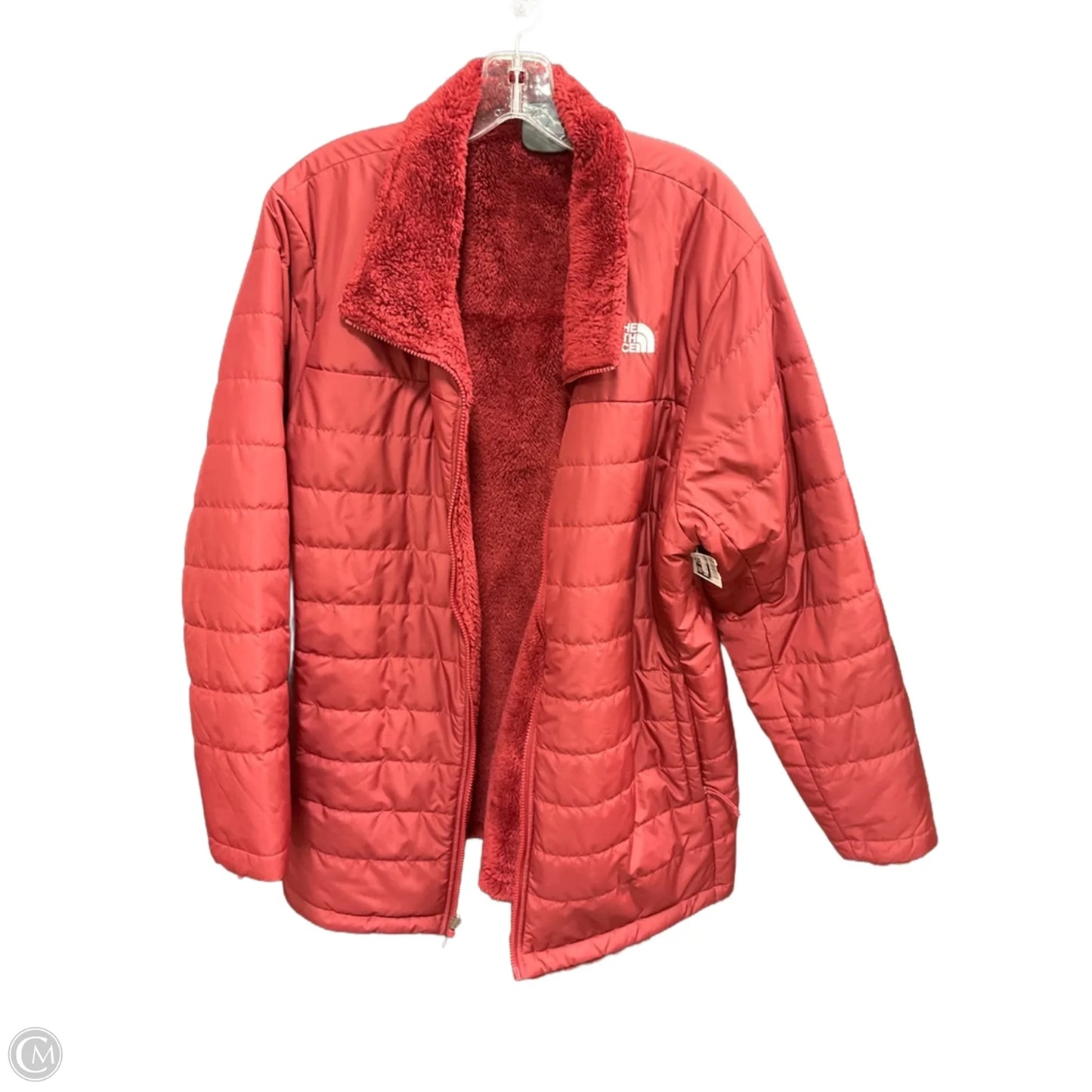 Jacket Puffer & Quilted By The North Face In Red, Size: 2x