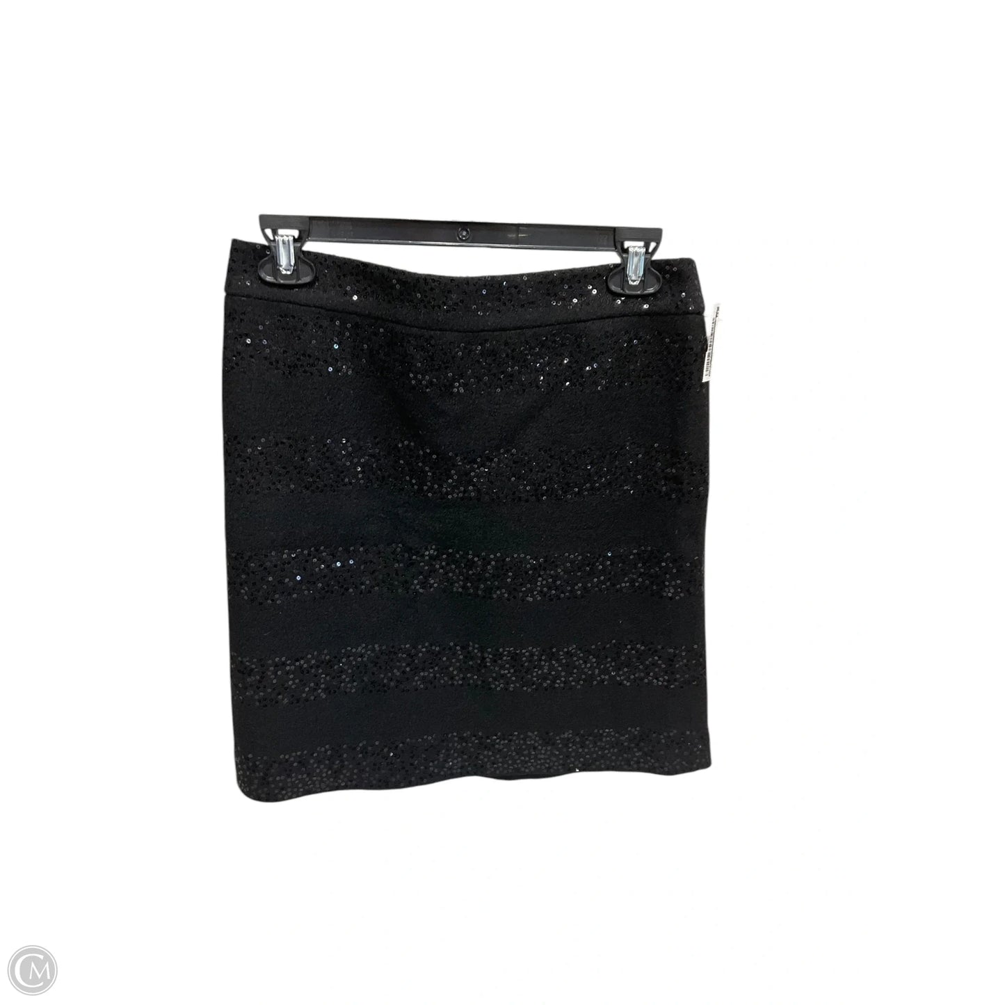 Skirt Midi By Loft In Black, Size: 6